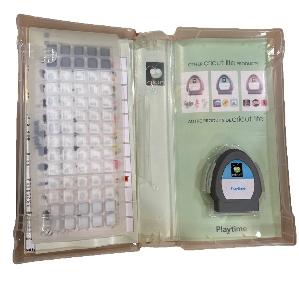 Cricut Lite Playtime Cartridge‎ Complete W/ Overlay Link Status Unknown